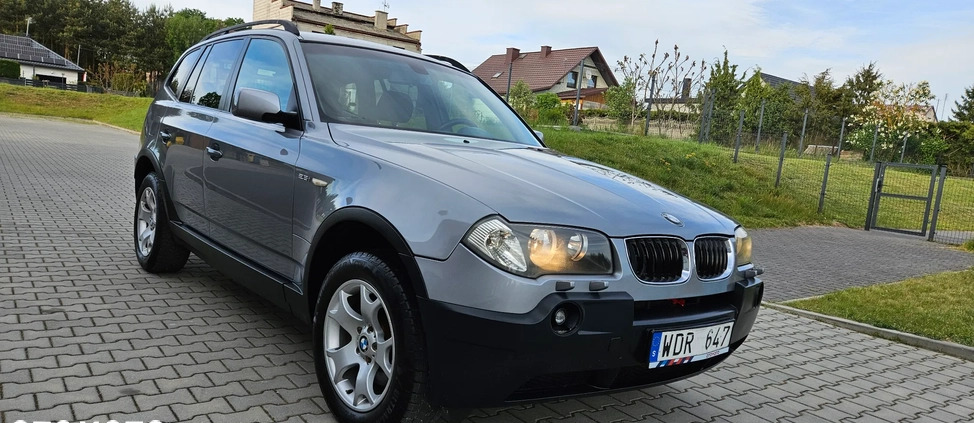 BMW X3 cena 21900 przebieg: 295800, rok produkcji 2004 z Wyrzysk małe 154